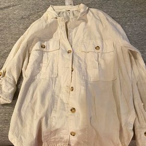 Free People Button Up